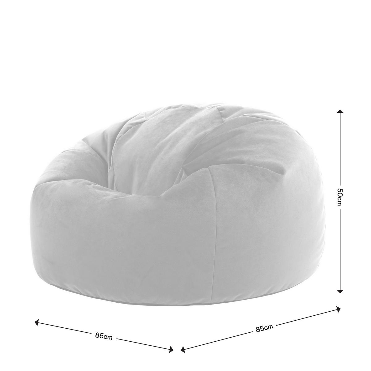 SITZSACK Klassisch Kingston - Grün, Kunststoff/Textil (85/50/85cm) - icon