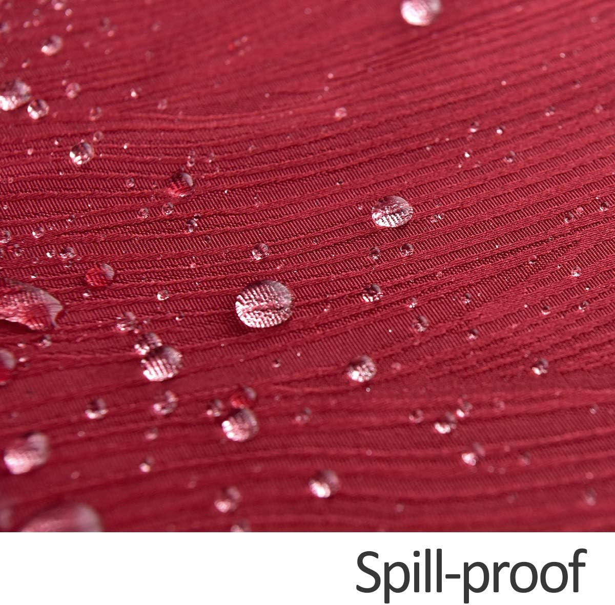 TISCHDECKE – 140 x 220 cm- Rot - Rot, Textil (140/220cm)