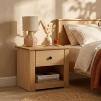 NACHTTISCH CANCUN - Braun, Holz (46/40/40cm) - IDIMEX