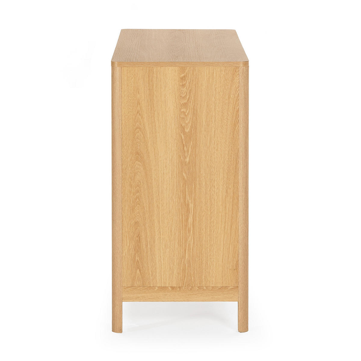 SIDEBOARD Nassau 3 türen Eichenfarbe/grün - Grün, Holzwerkstoff (120/80/40cm)