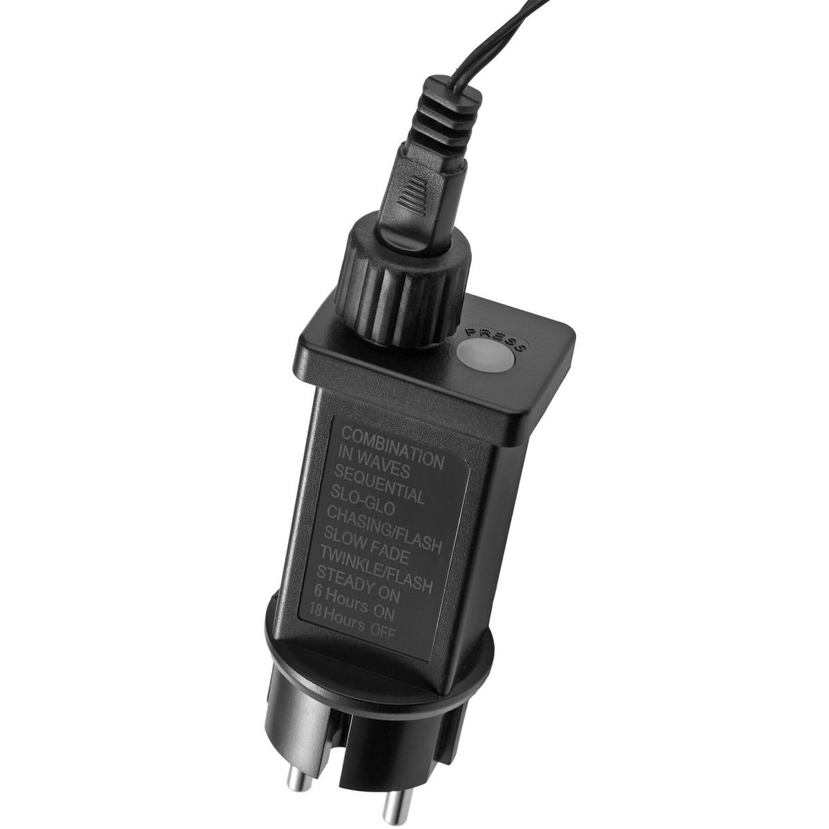 LED-LICHTERKETTE ,Lichterabstand 10 cm,grün - Grün, Kunststoff (2300cm) - tectake