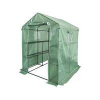 GEWÄCHSHAUSFOLIE lys Grün - Grün, Kunststoff (143/170/143cm) - Habitat Garten