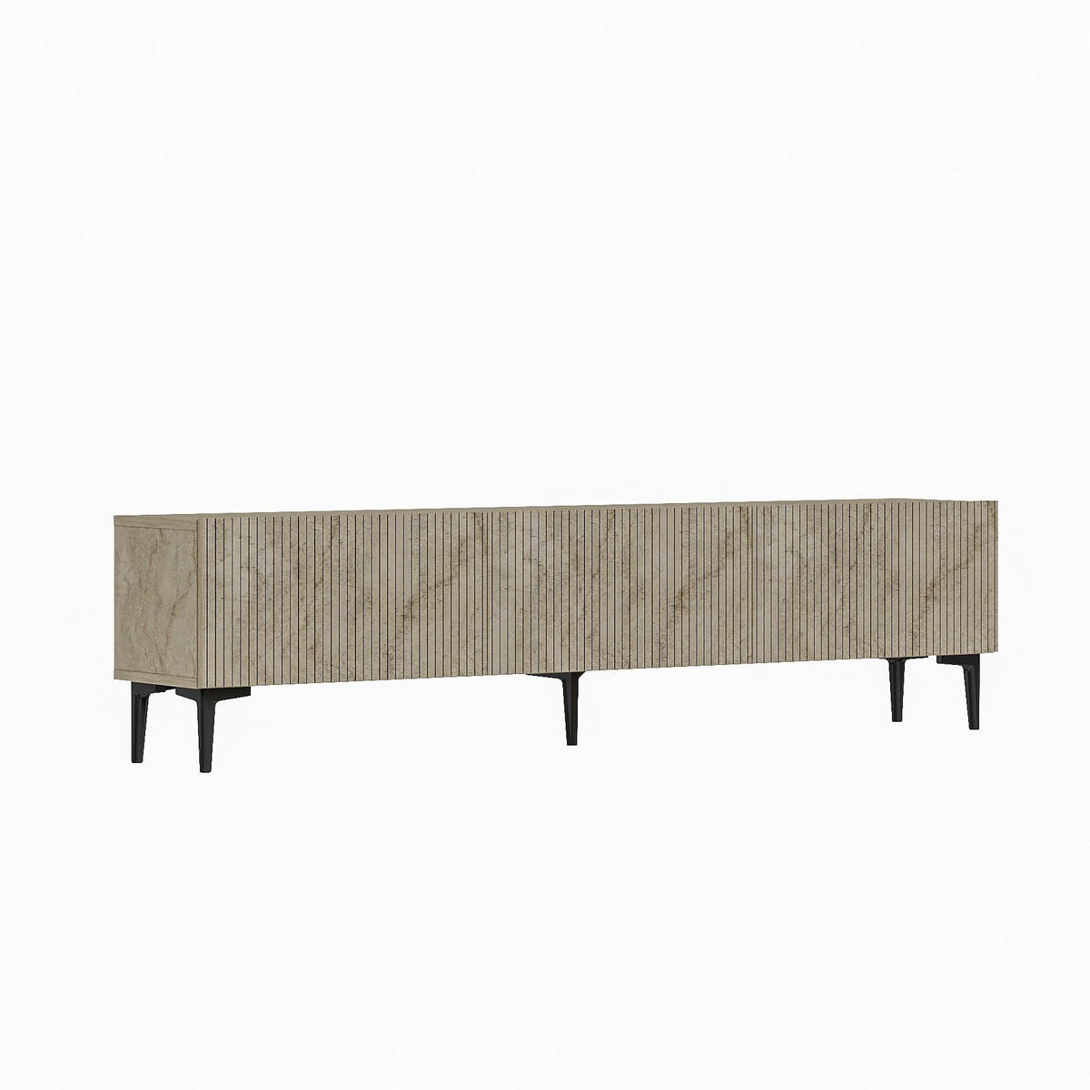TV-MÖBEL oscar beige - Beige, Holz (31/45/180cm) - Habitat Garten