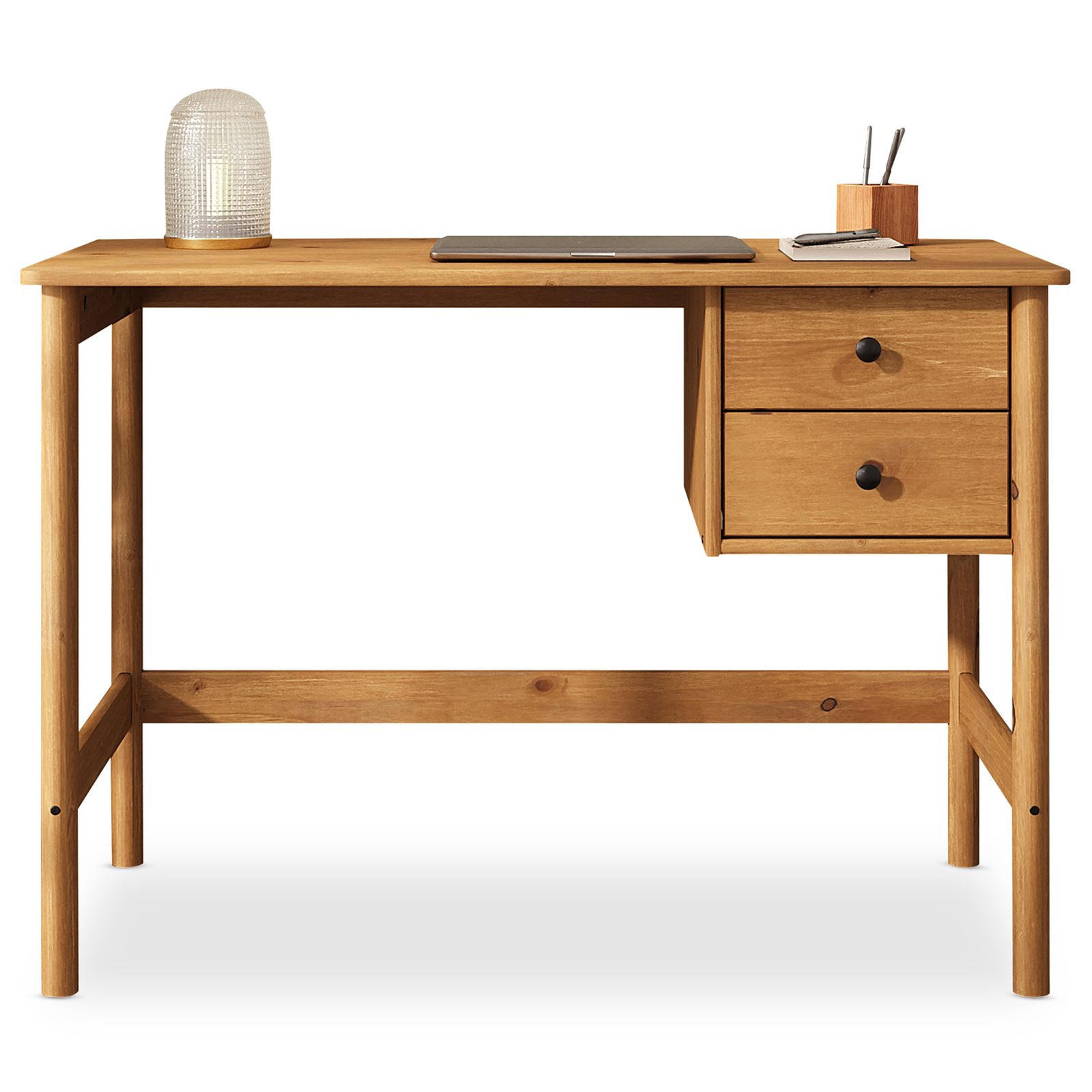 SCHREIBTISCH MARLO - Eichefarben, Holz (54/110/76cm) - IDIMEX