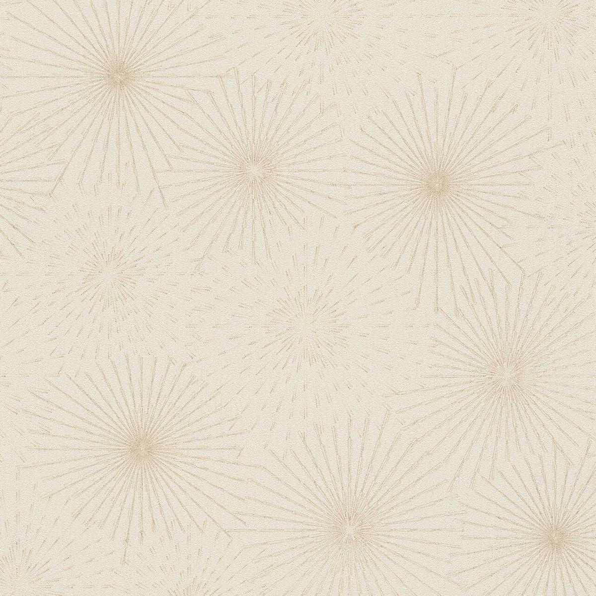 VLIESTAPETE Beige 53/1005 cm - Goldfarben, Textil (53/1cm) - KUNSTLOFT