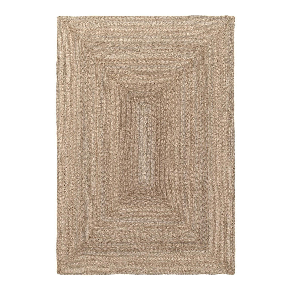 TEPPICH Design handgefertigt Jute bruin - Braun, Naturmaterialien (120/170cm) - AFK Living