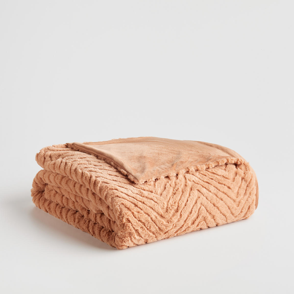 TAGESDECKE Abraconi - Dunkelorange, Textil (180/220cm) - home&you