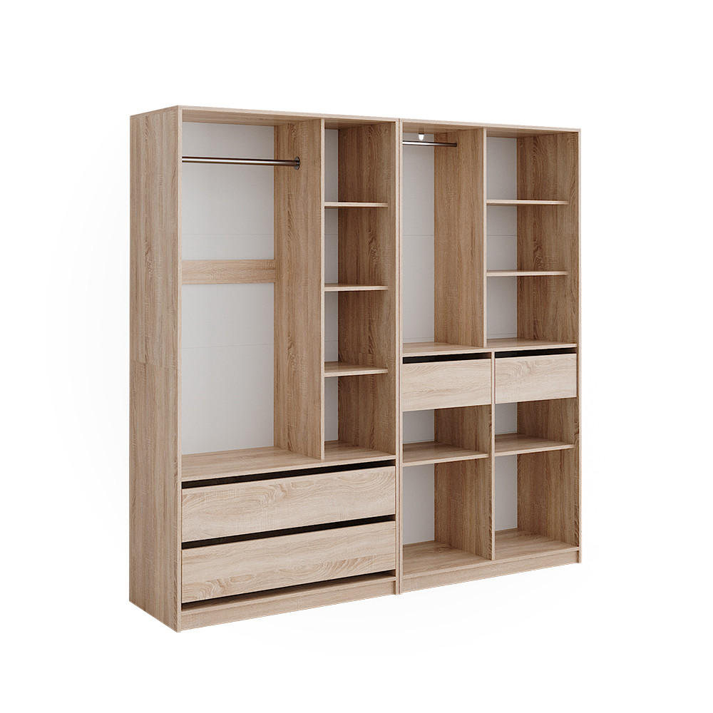 Vicco ŠATNÍ SKŘÍŇ Elmo Sonoma 200 x 200 cm Sada 2 kusů