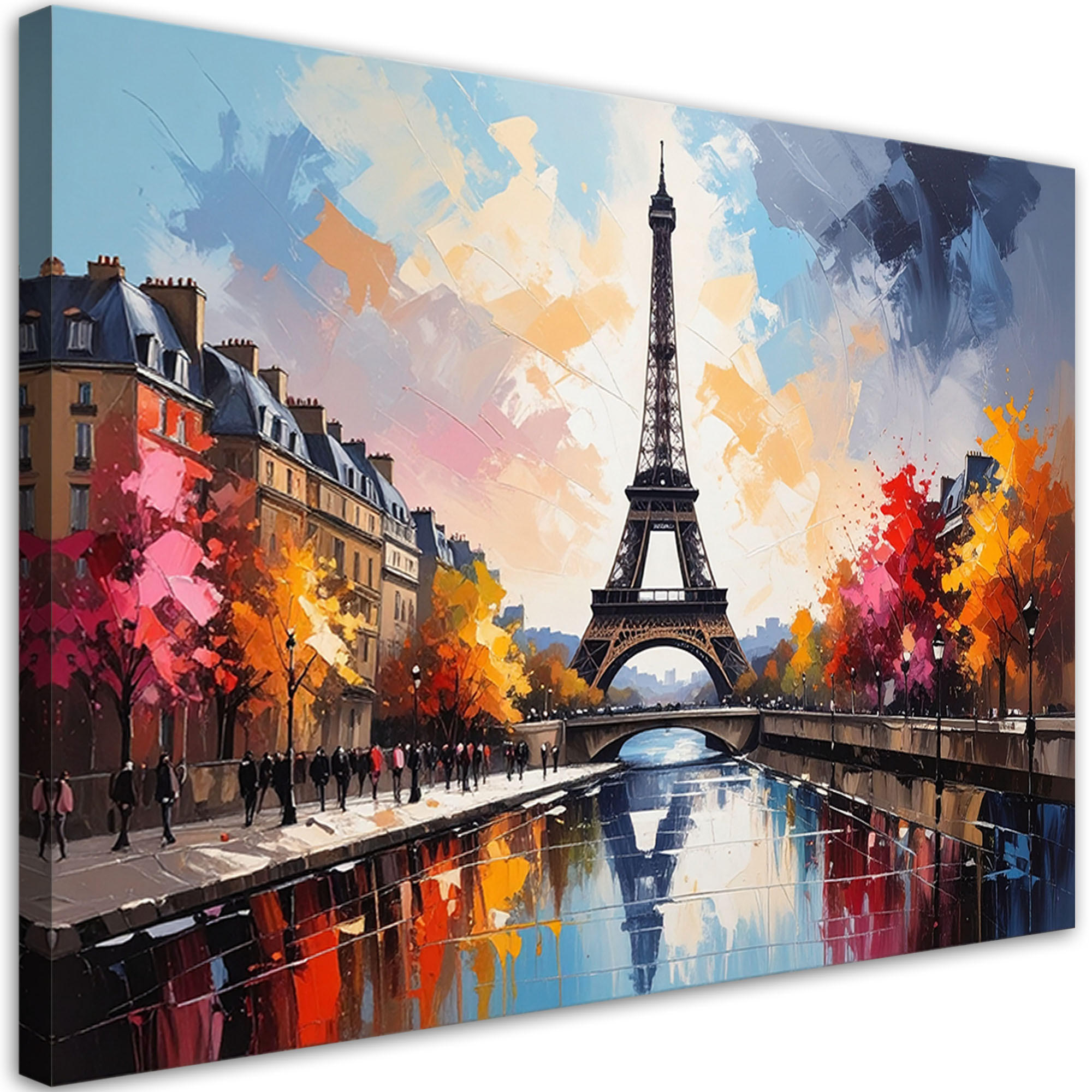 Feeby Bild Mehrfarbig 120x80 cm