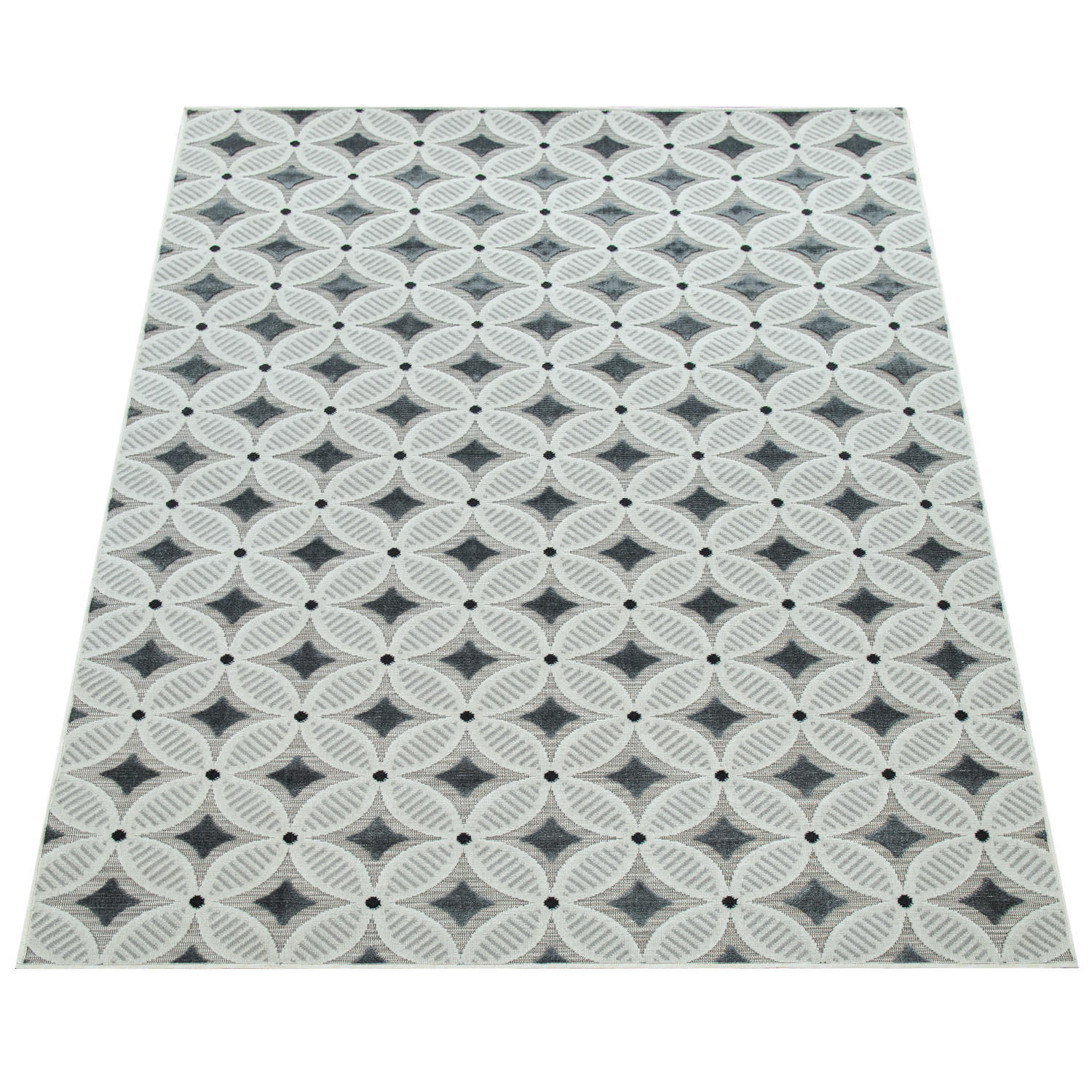 OUTDOORTEPPICH 160/230 cm Charleroi 493 - Grau, Textil (160/230cm) - Paco Home