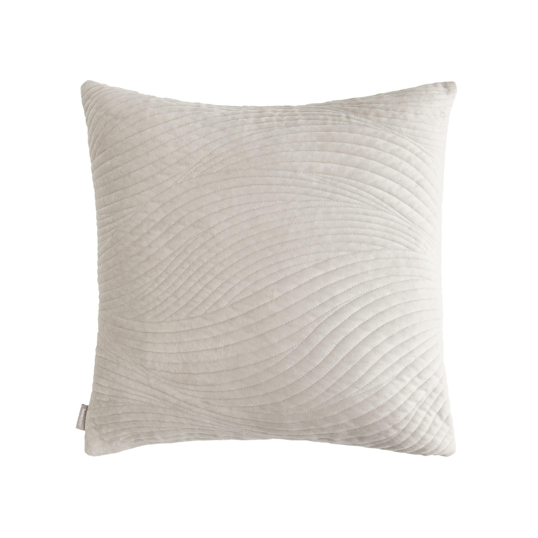 KISSENBEZUG Tossa - Hellgrau, Textil (45/45cm) - home&you