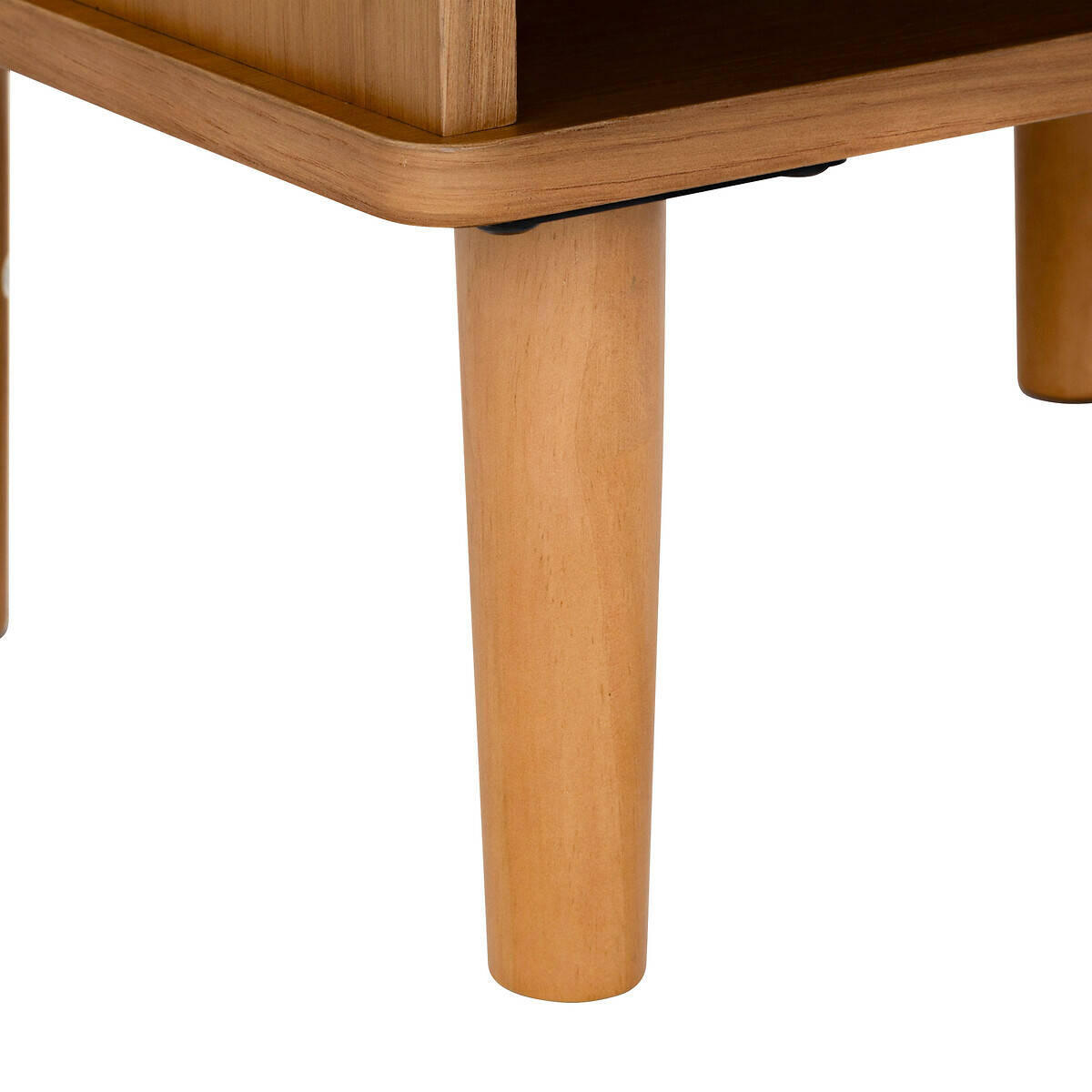 NACHTTISCH Charlie 44,5/35/61 cm - Braun, Holzwerkstoff (35/61/44.5cm) - Atmosphera Createur d´interieur