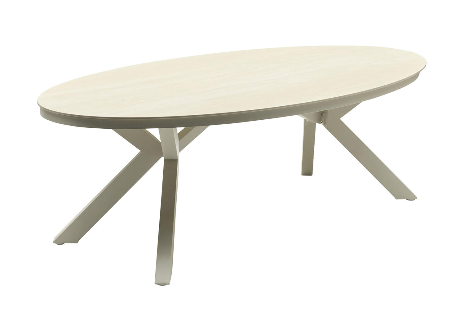 GARTENTISCH Malte 220x120x69 cm, Stein, Taupe - Taupe, Stein (120/220/69cm) - dasmöbelwerk