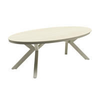 GARTENTISCH Malte 220x120x69 cm, Stein, Taupe - Taupe, Stein (120/220/69cm) - dasmöbelwerk
