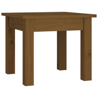 COUCHTISCH Honigbraun 35x35x30 cm Massivholz Kiefer - Braun, Holz (35/35/30cm) - furnicato