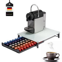 KAFFEEKAPSEL-BOX, für Nespresso, weiß - Weiß, Metall (31/7/40.5cm) - bremermann