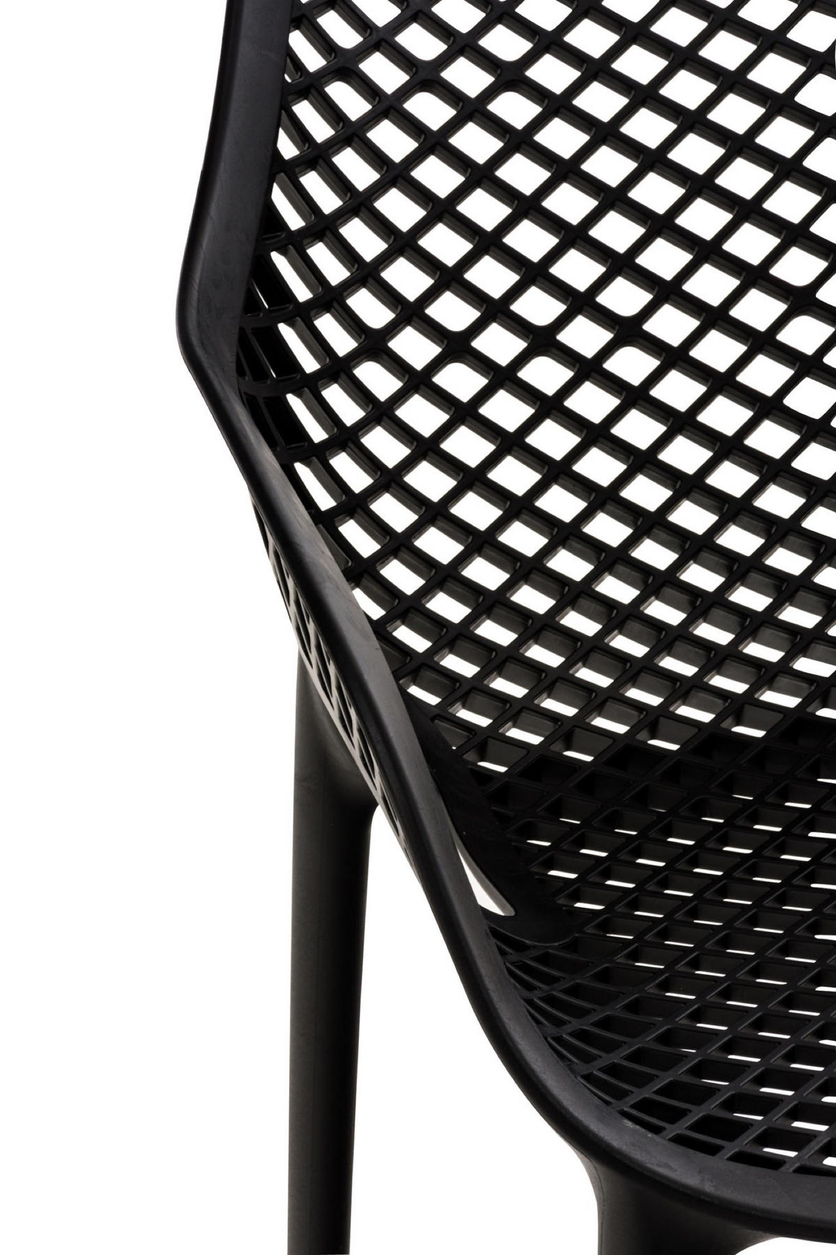 GARTENSTUHL Aero XL schwarz - Schwarz, Kunststoff (57/60/81cm) - TPFGarden