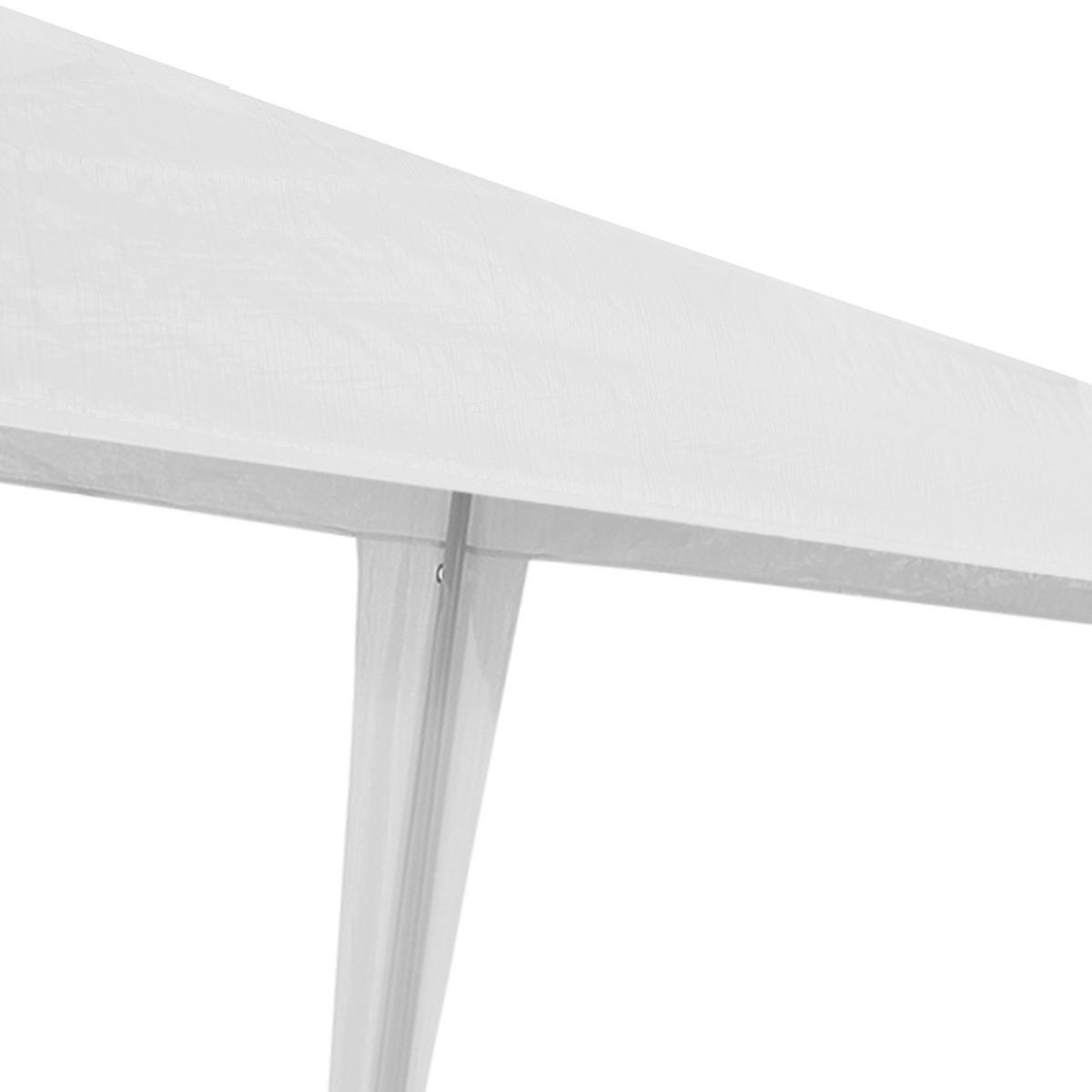 PARTYZELT Wedau - Weiß, Kunststoff/Metall (300/255/300cm) - casa.pro