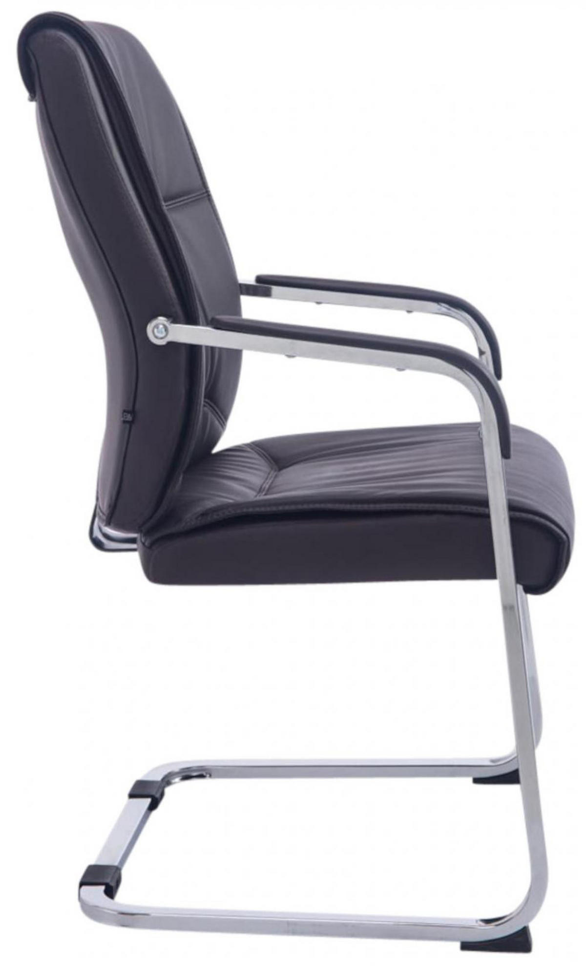 SCHWINGSTUHL 2er Set Lederlook braun - Braun, Textil/Metall (58/102/65cm) - CLP
