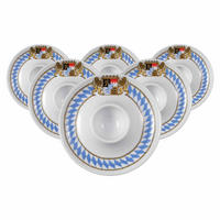 EIERBECHER MIT ABLAGE Compact Bayern bunt ø 12,5 cm 6er Set - Multicolor, Keramik (12.5/2.5/12.5cm) - Seltmann Weiden