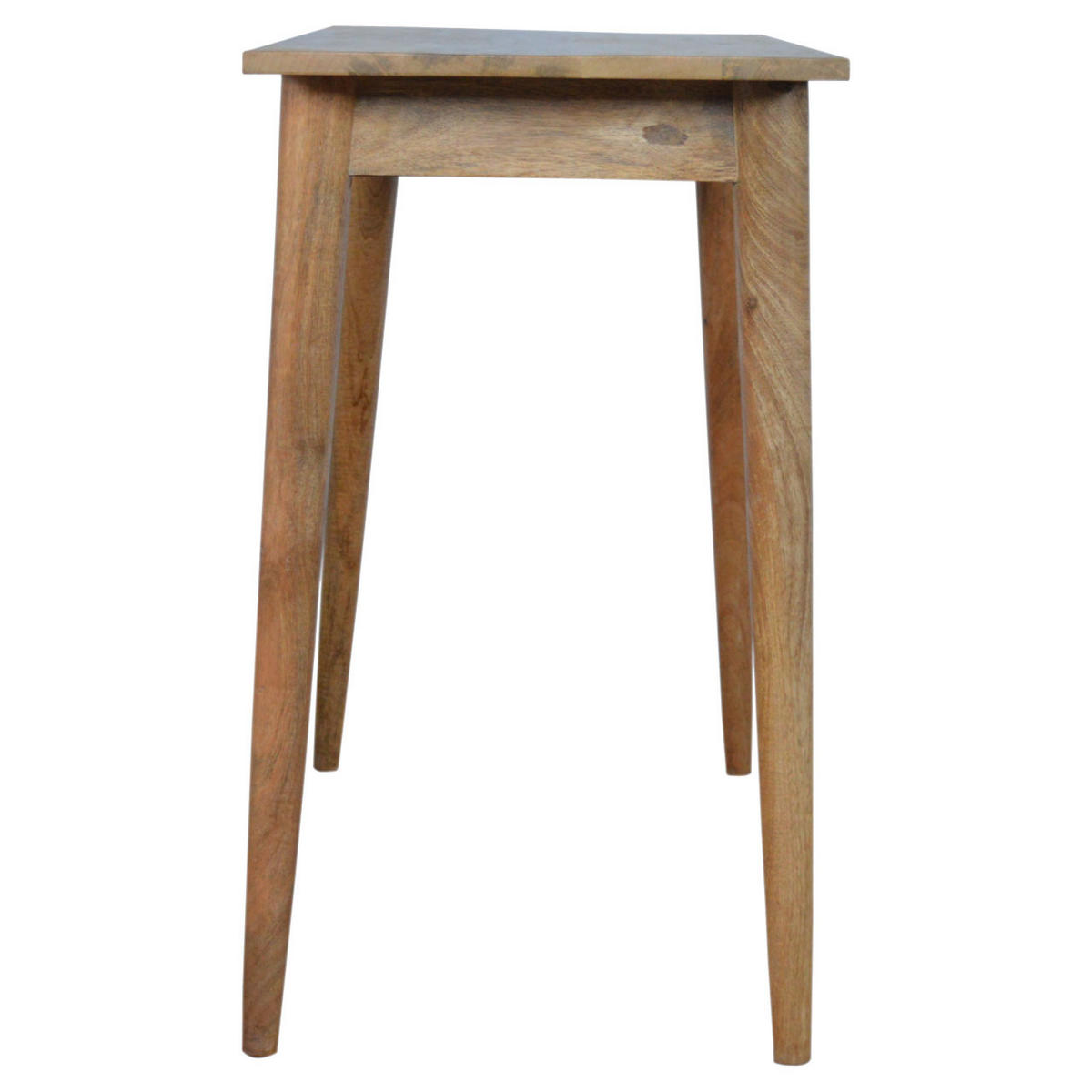 SCHREIBTISCH Akins - Messingfarben/Braun, Holz/Metall (46/120/80cm) - Artisan Furniture