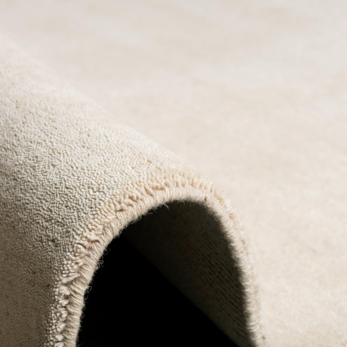 NATUR TEPPICH INDO NEPAL GABBEH SHIVA - Beige, Textil (70/140cm) - Pergamon