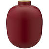 VASE Metal dunkelrot 32 cm - Rot, Metall (31cm) - Pip Studio