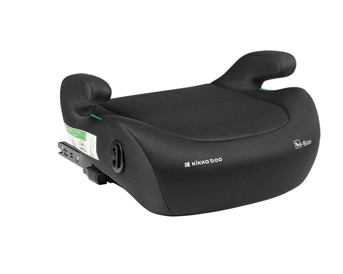 KINDERSITZ i-Tip Isofix 125-150 cm black Armlehne, i-Size Kindersitz, Sicherheitsgurt, vorwärts gerichtet - Schwarz, Kunststoff (42/21/35cm) - Kikka boo