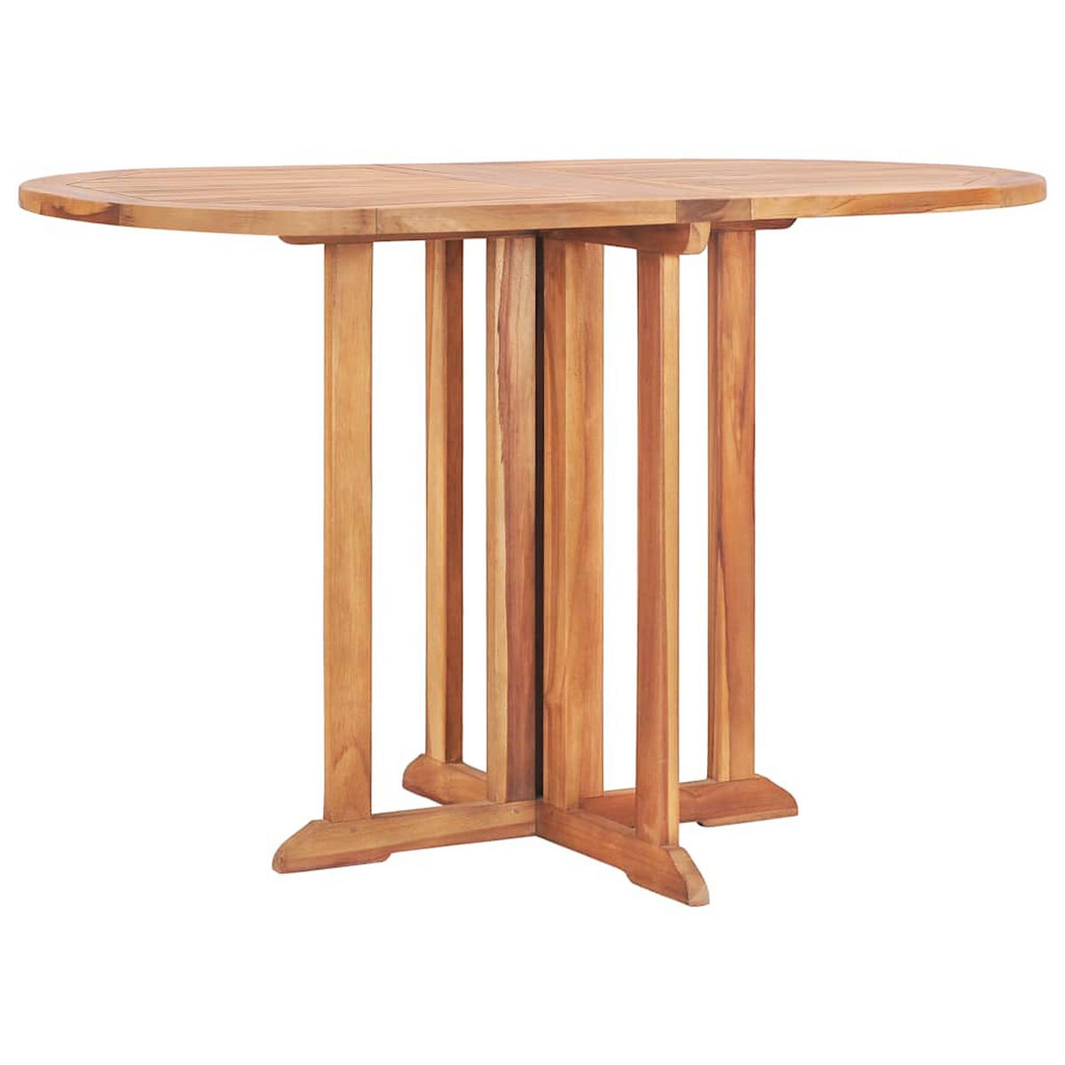 GARTENTISCH Tischolf 70/75/120 cm - Hellbraun, Naturmaterialien (120/70/75cm) - ZMH