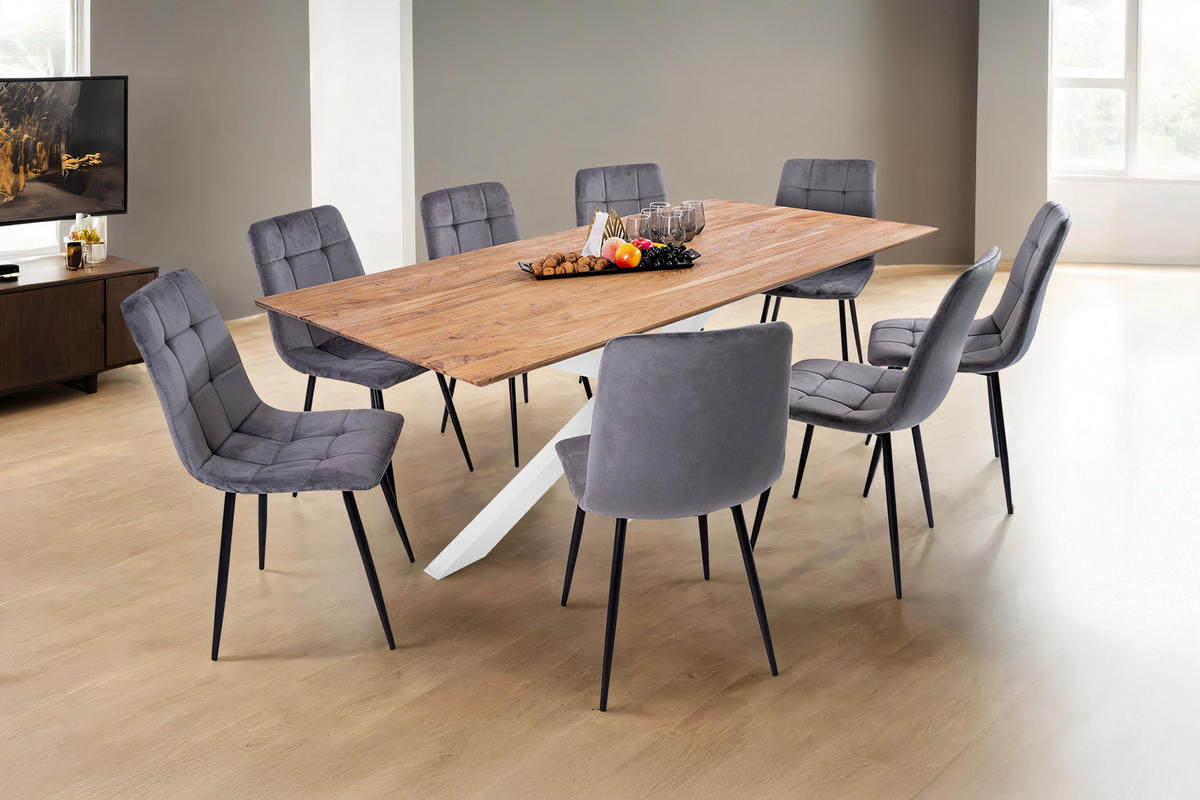 ESSTISCH DEAN - Alteiche/Eichefarben, Holz (90/180/77cm) - SAM