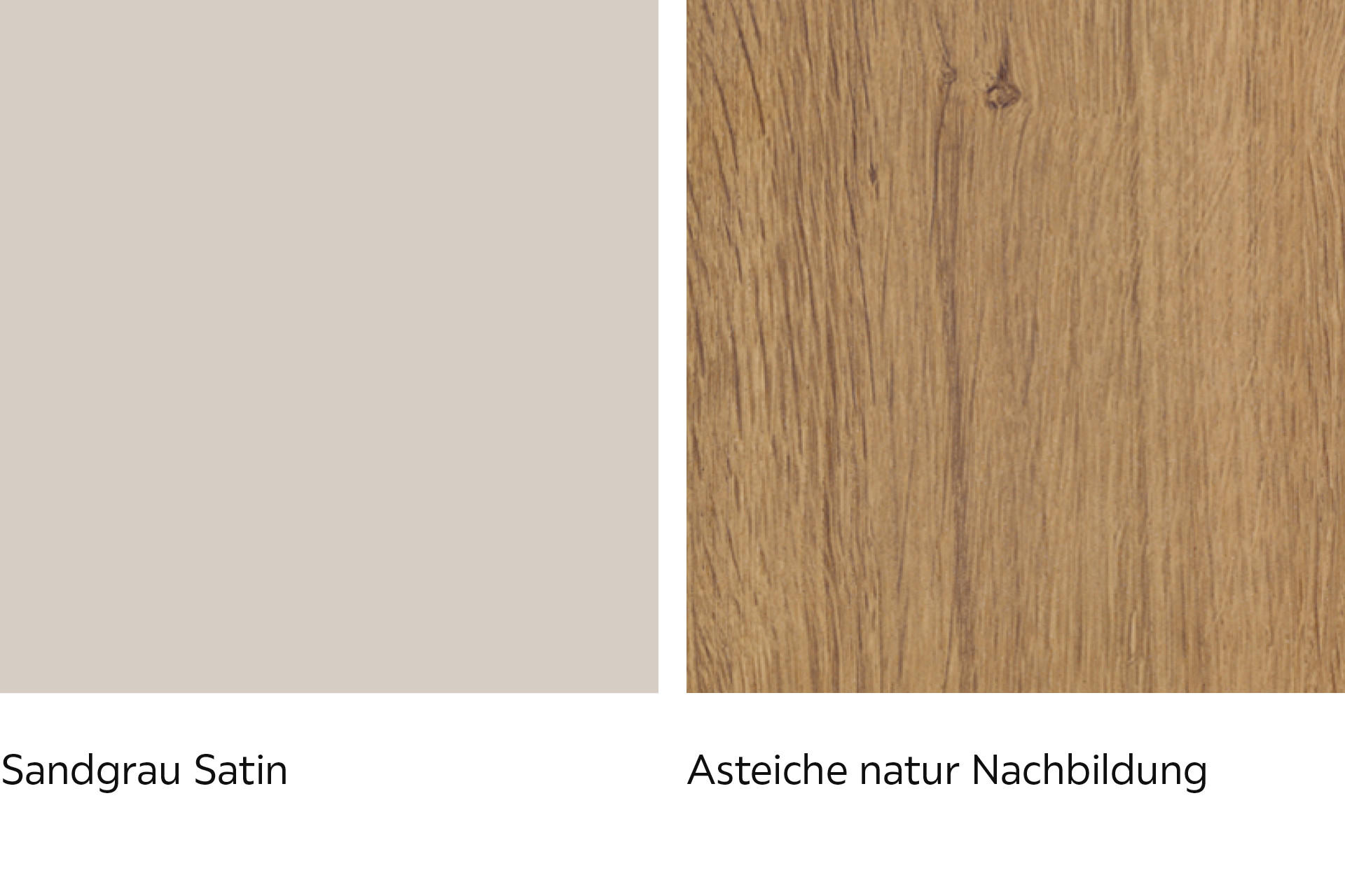 Steingrau und Asteiche