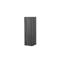 ECKTISCH, RamsvikH, Schwarz, MDF, 40 x 40 x 130 cm - Schwarz, Holzwerkstoff (40/40/130cm) - ebuy24