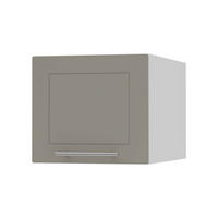 KLAPPHÄNGESCHRANK Kvantum W6B/40 Beige Matt / Weiß Matt 40 / 59 / 36cm - Beige/Weiß, Holz/Holzwerkstoff (40/36/59cm) - Feldmann-Wohnen