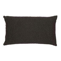 KISSEN Maia carbonfarben 30 x 50 cm - Anthrazit, Textil (30/50cm) - Vivaraise