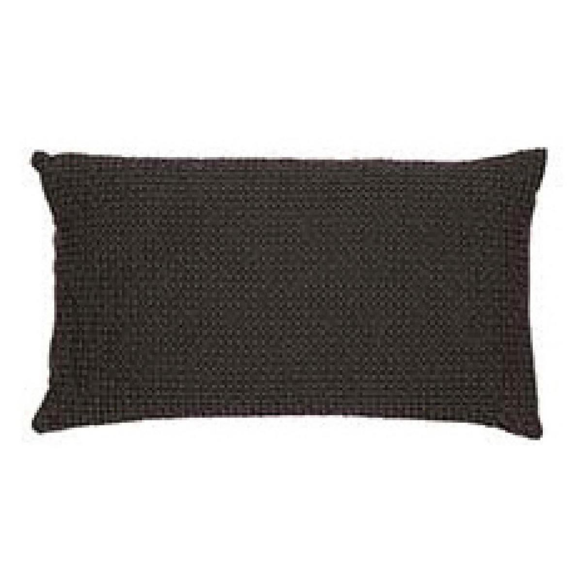 KISSEN Maia carbonfarben 30 x 50 cm - Anthrazit, Textil (30/50cm) - Vivaraise