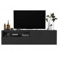 TV-SCHRANK Enjoy Graphit matt Schublade 120 cm - Grau, Holzwerkstoff (120/30/35cm) - Meble Lindner