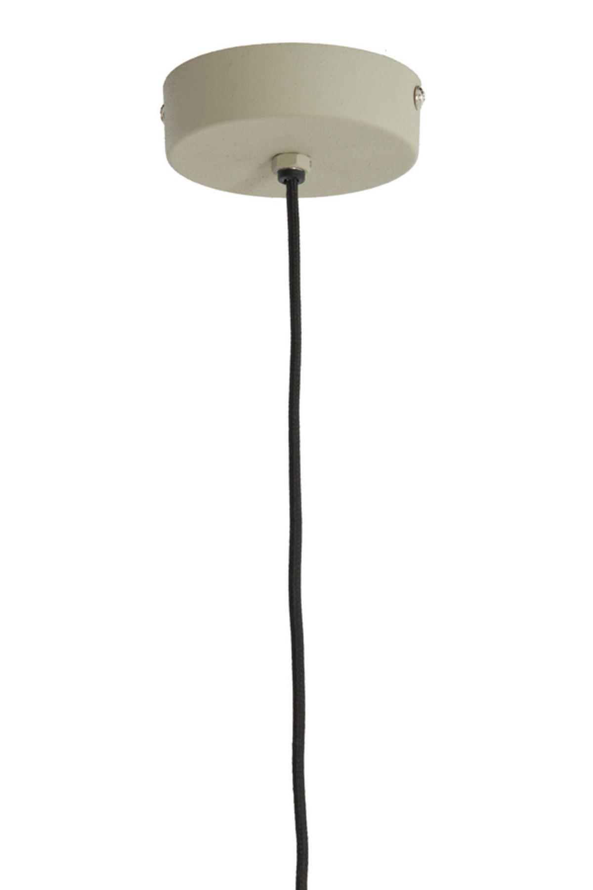 HÄNGELAMPE Elimo Grau Ø25/15 cm - Grau, Metall (25/25/15cm) - Light & Living