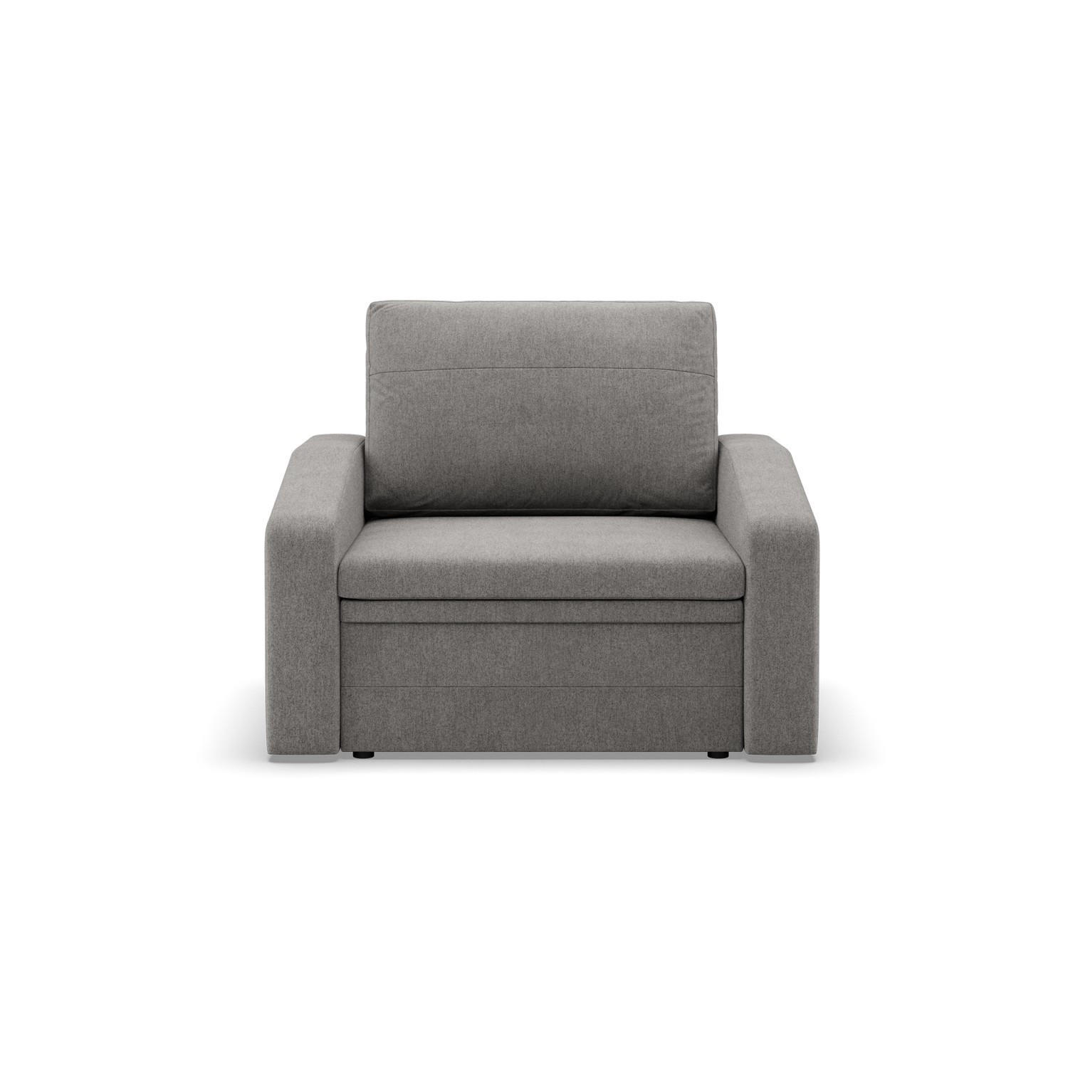 LOUNGESESSEL ORBIT, 80 CM, Dunkelgrau - Dunkelgrau, Textil (108/80/87cm)