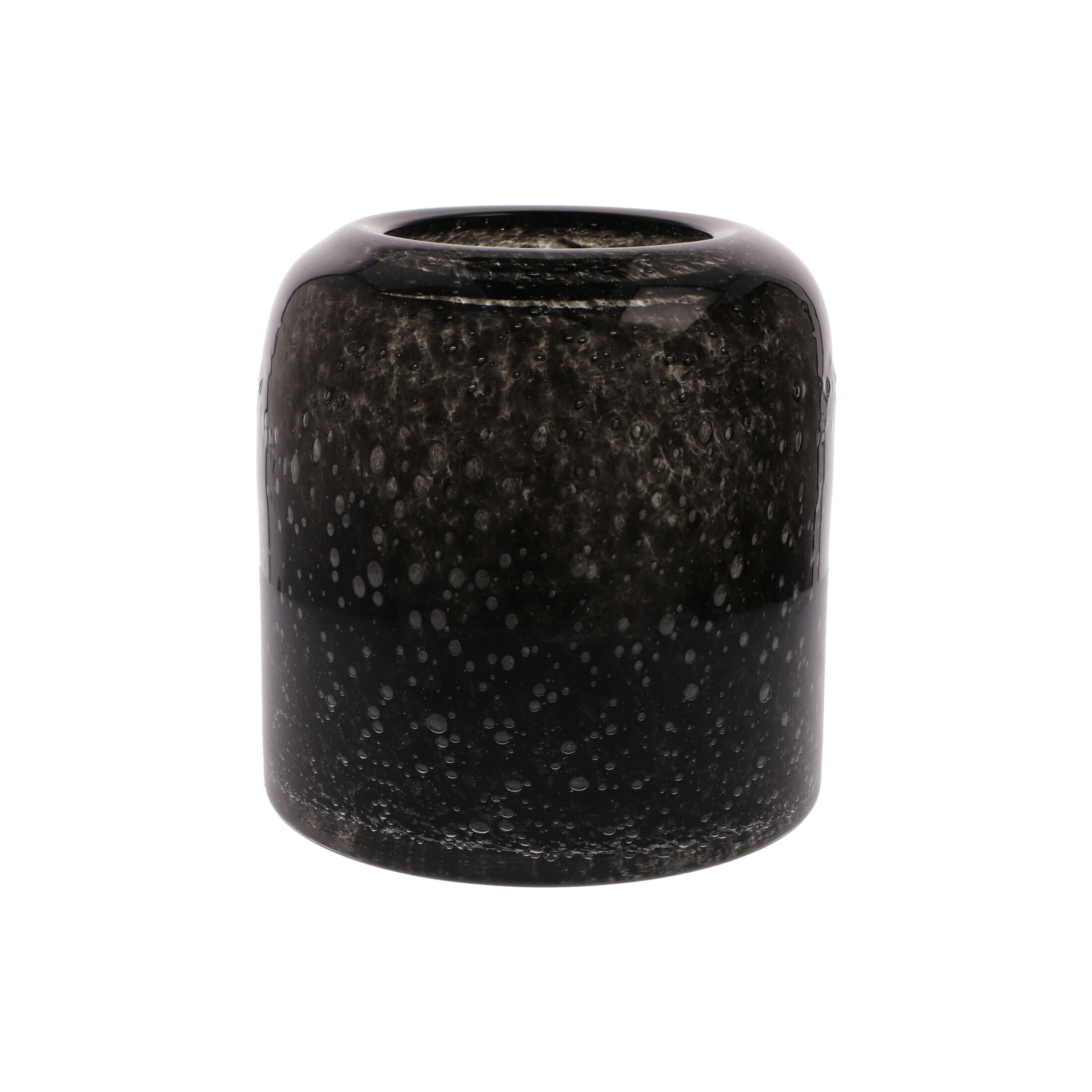 VASE Slate Black, Glas, Schwarz, 16 cm - Schwarz, Glas (16cm) - Goebel