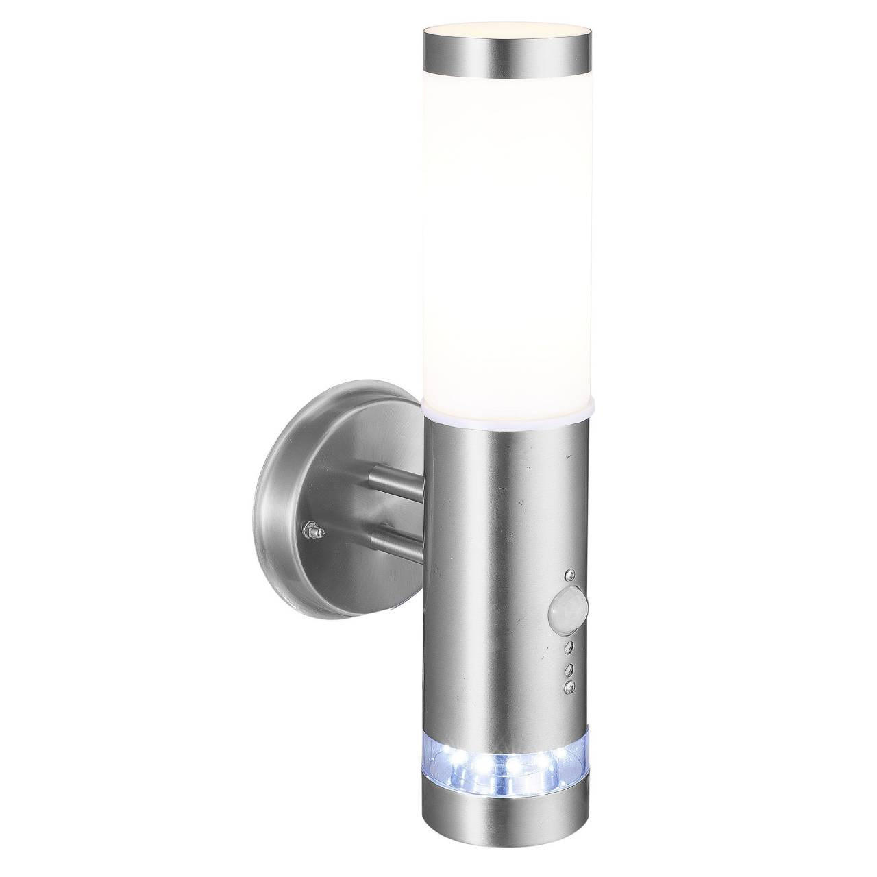 AUSSENWANDLEUCHTE Bole G96131/82 - Edelstahlfarben, Metall (11.5/38/15cm) - Brilliant