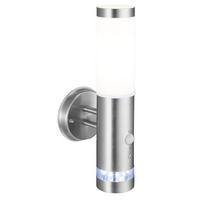 AUSSENWANDLEUCHTE Bole G96131/82 - Edelstahlfarben, Metall (11.5/38/15cm) - Brilliant