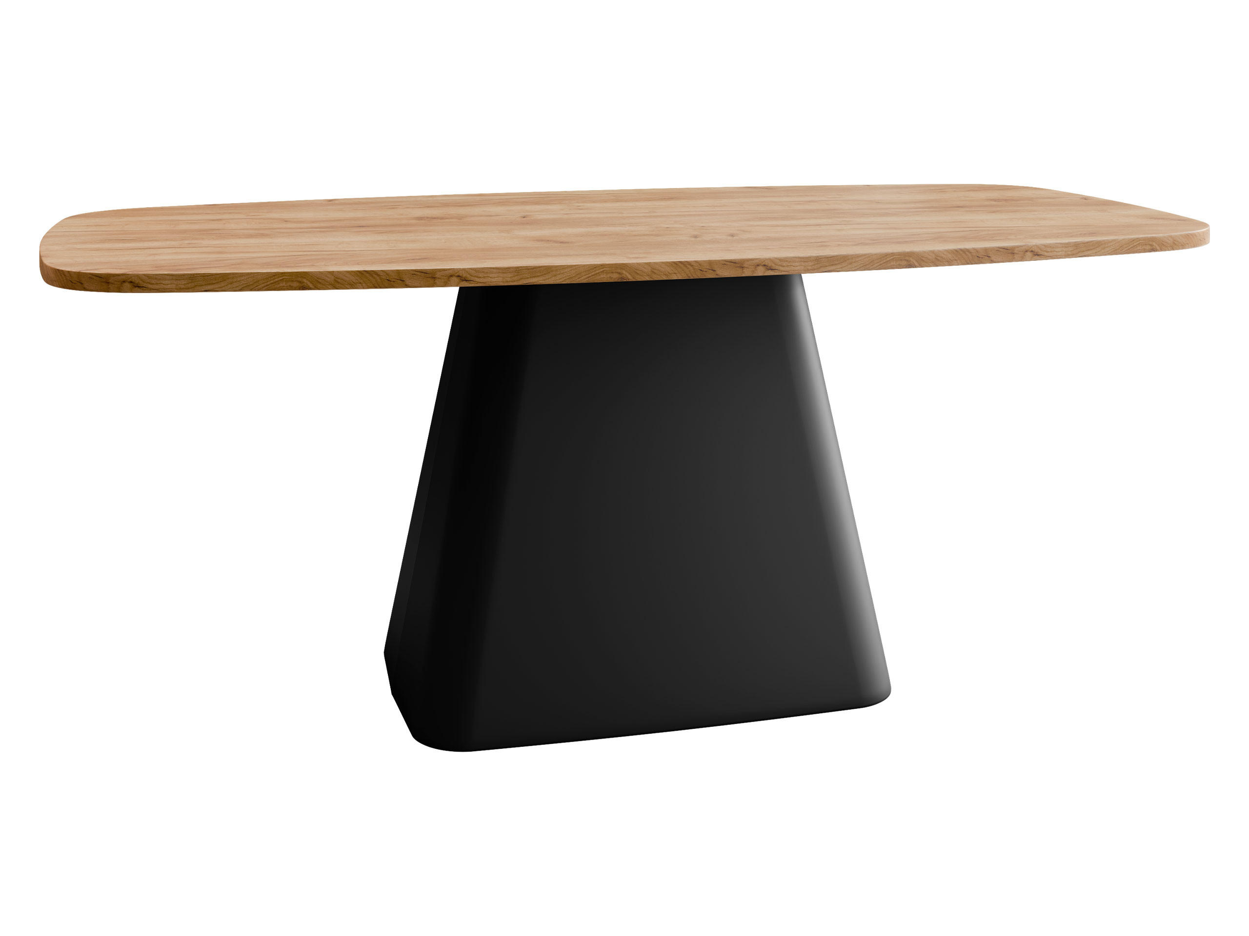 COUCHTISCH Noa - Eichefarben/Schwarz, Holzwerkstoff/Metall (60/120/48cm) - MIRJAN24
