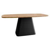 COUCHTISCH Noa - Eichefarben/Schwarz, Holzwerkstoff/Metall (60/120/48cm) - MIRJAN24
