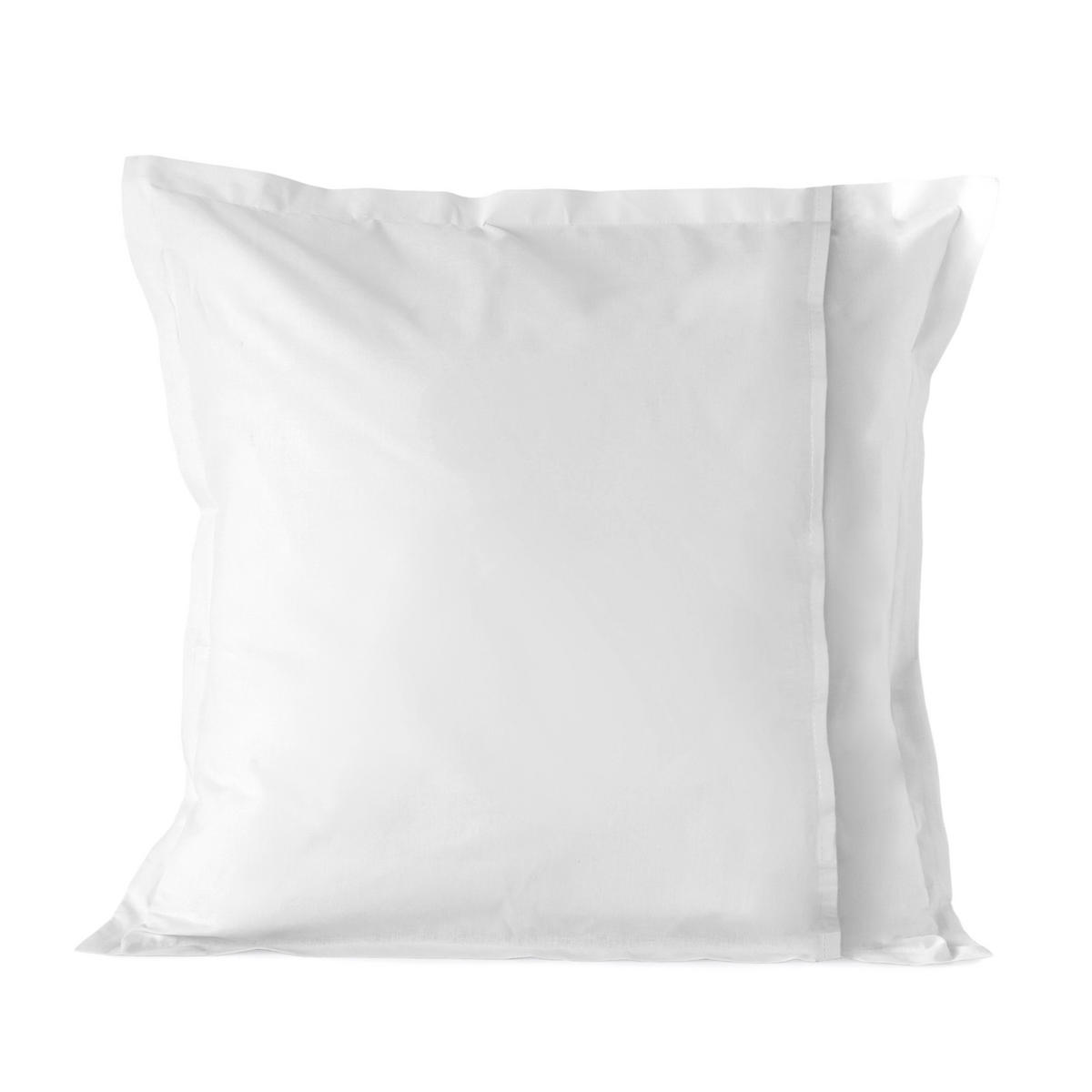 KISSENBEZUG Basic Weiss 80x80 cm - Weiß, Textil (80/80cm) - Happy Friday