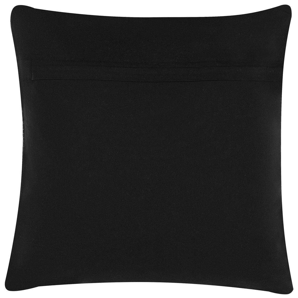 DEKOKISSEN Bunt 45/45 cm Karur - Multicolor, Naturmaterialien/Textil (45/45cm) - Beliani