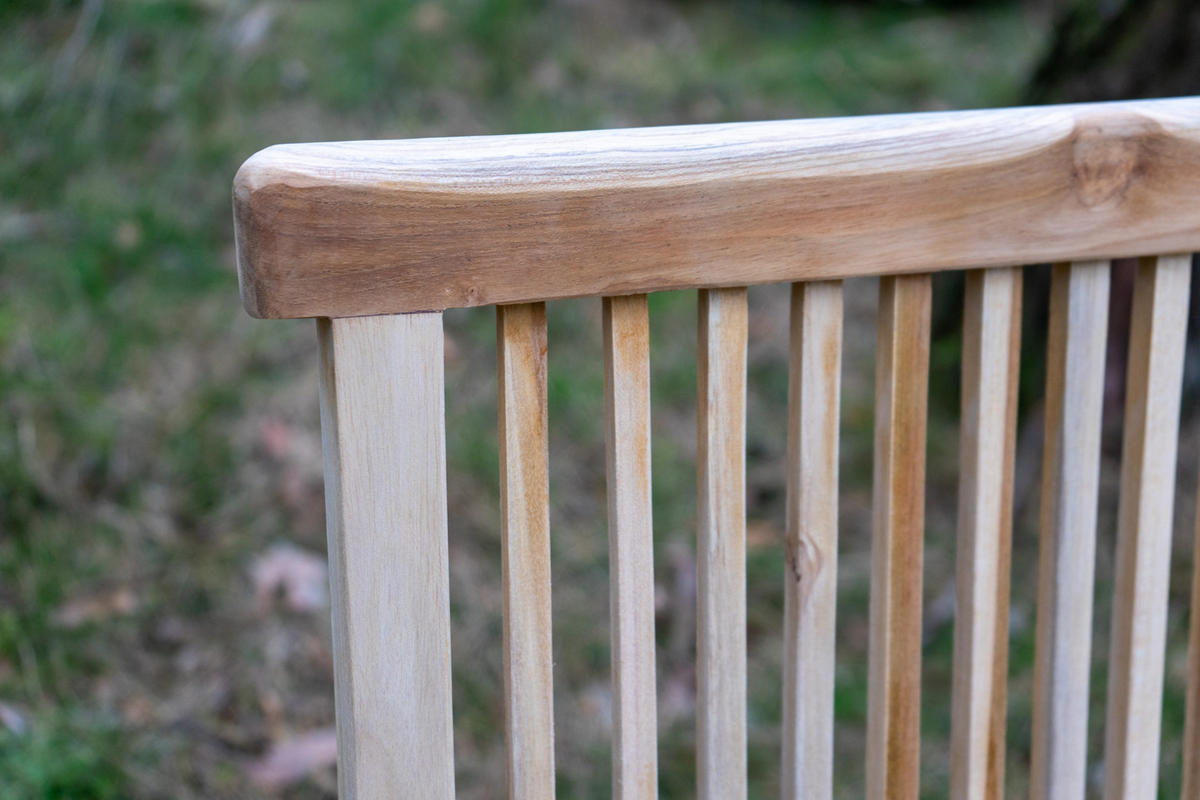 GARTENSTUHL MENORCA - Beige, Holz (34/88/37cm) - SAM