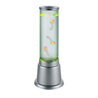 TISCHLAMPE JELLY - Grau - 12.5/12.5/36 cm - Grau, Kunststoff (12.5/12.5/36cm) - Trio Leuchten
