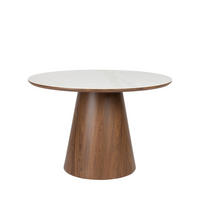 ESSTISCH - Dunkles Holz - Nussbaumfarben, Holz (115/115/77cm) - Drawer