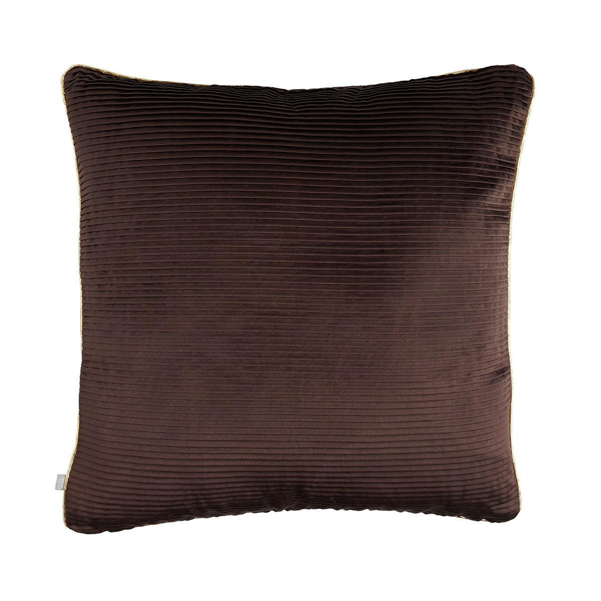 KISSENBEZUG Wendel - Dunkelbraun, Textil (45/45cm) - home&you