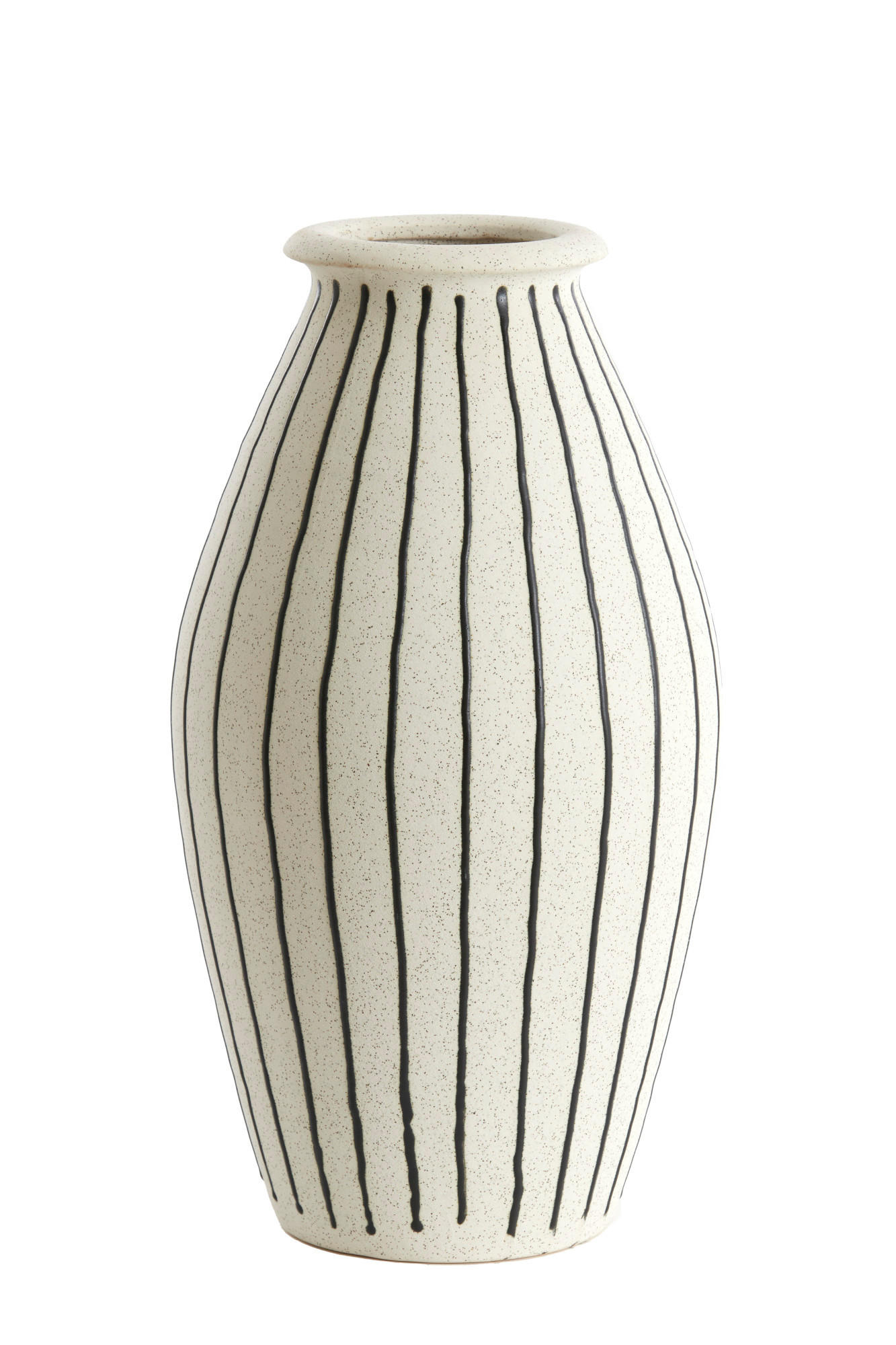 VASE Diphu Weiß Ø23,5/43 cm - Weiß, Keramik (43cm) - Light & Living